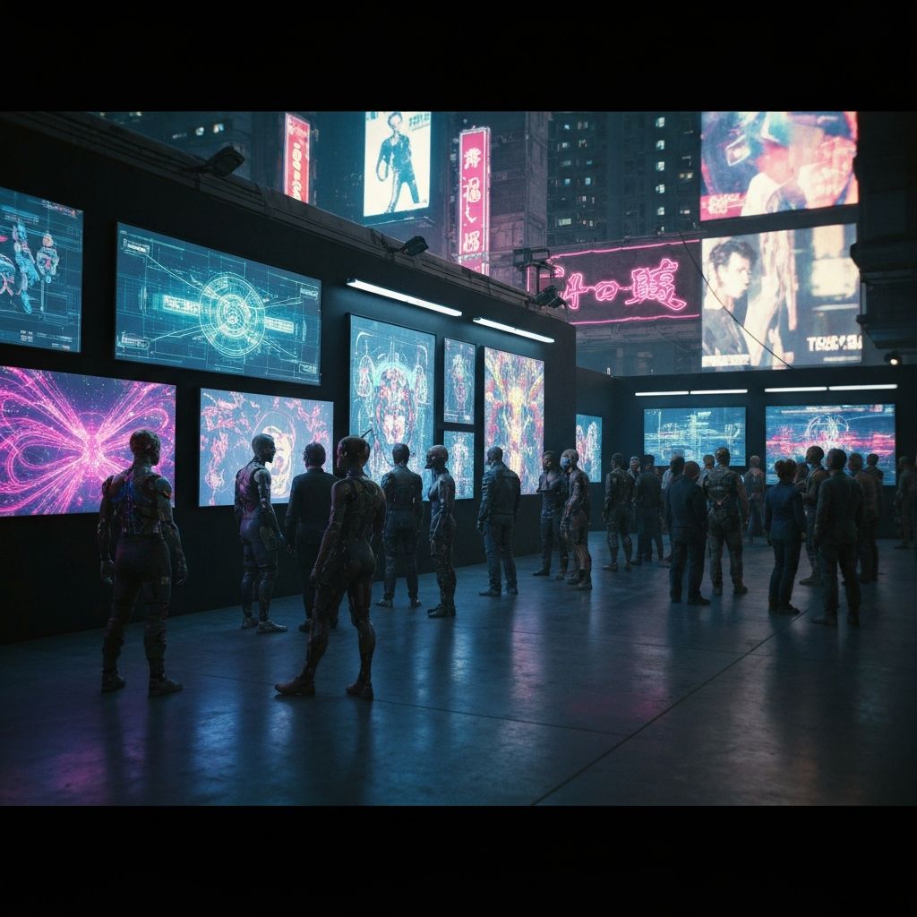 赛博空间艺术展「数字涅槃」下周开幕,支持全息远程参观